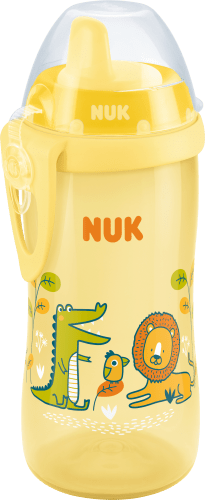 Trinklernflasche Kiddy Cup gelb, ab Monaten, St 300ml, 1 12