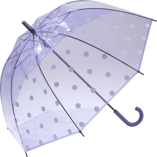 Regenschirm Punkte transparent, 1 St