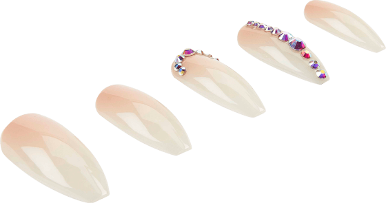 Künstliche Fingernägel Light Crystal, 24 St