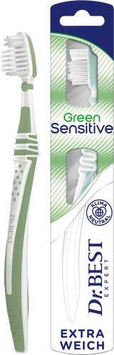 Sensitive Zahnbürste St weich, Expert extra 1 Green
