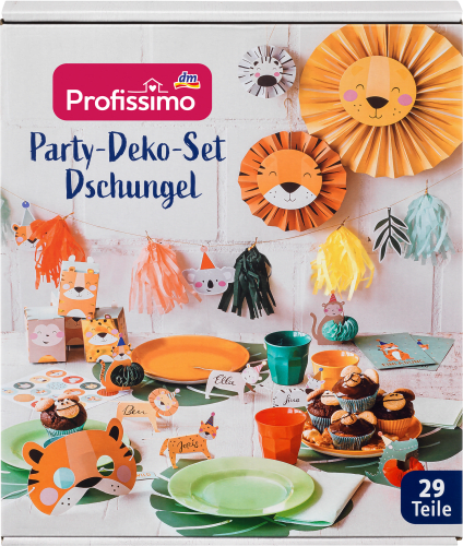 Party-Deko-Set Dschungel, 1 St