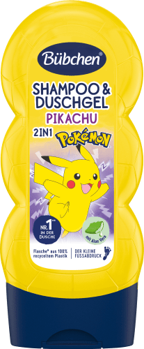 Kinder Shampoo ml & 2in1 Pikachu, Pokémon Duschgel 230