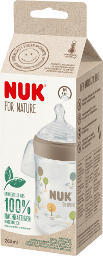 Babyflasche for 1 Nature, 0-6 St Monate, braun, 260ml