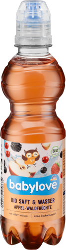 Saft & Wasser Apfel-Waldfrüchte, 330 ml