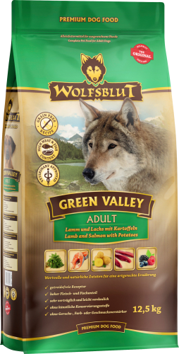 valley, Hund Lamm, Lachs green Kartoffel, mit Adult, kg 12,5 & Trockenfutter