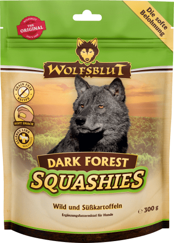 Hundeleckerli mit g dark Squashies, forest Süßkartoffel, Wild 300 