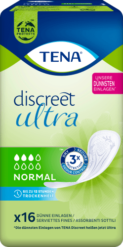 discreet Einlagen Inkontinenz Ultra Normal, 16 St