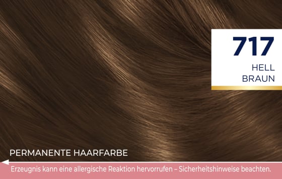 St Hellbraun, 717 1 Haarfarbe