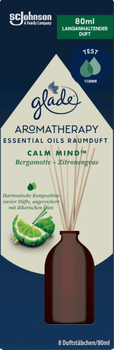 Duftstäbchen Aromatherapy Essential Oils Raumduft - Calm Mind, 80 ml