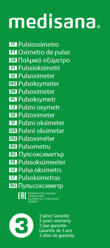 100 connect, St 1 Pulsoximeter PM