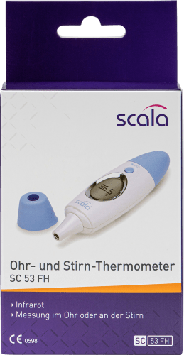 Ohr- Fieberthermometer und 53 1 Stirn- St Thermometer SC Infrarot,