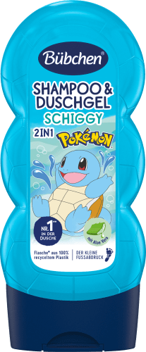 Kinder Shampoo & Duschgel  2in1 Schiggy Pokémon, 230 ml
