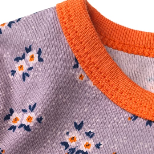Baby Shirt 1 Gr. 62, St Bio-Baumwolle, Climate, aus Pro lila