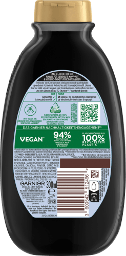 Shampoo Anziehende Aktivkohle ml Schwarzkümmelöl, 300 