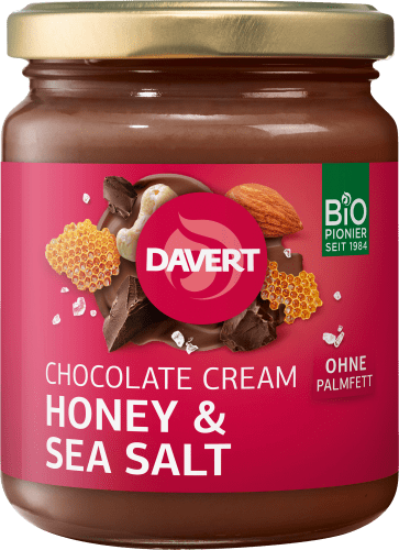 Schokoaufstrich, Chocolate Cream Honey & Sea Salt, 250 g