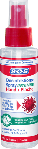 Desinfektionsspray Intense ml 100 Flächen, & Hand für