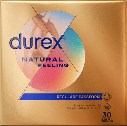 St Natural 56mm, Feeling, Breite Kondome latexfrei, 30