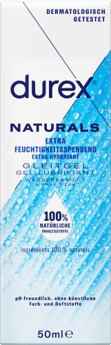 Naturals Gleitgel ml Feuchtigkeit, extra 50