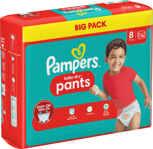 Baby Pants Baby Dry Gr.8 36 St Pack, kg), Big (19+ Large Extra