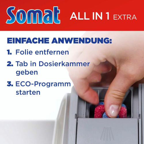 St Spülmaschinen-Tabs Extra, All-in-1 64