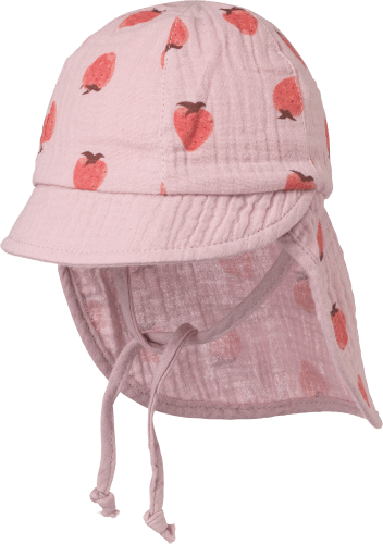 Baby Mütze, aus 44/45, 1 rosa, Bio-Baumwolle, St Gr