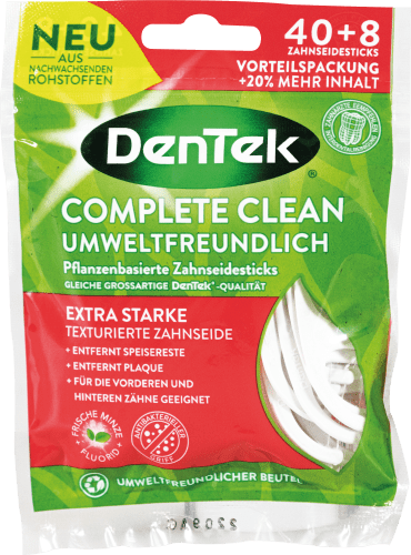 Zahnseidesticks Eco Complete Clean, 48 St