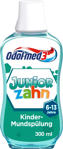Mundspülung Kinder Juniorzahn, 6 bis 13 Jahren, 300 ml