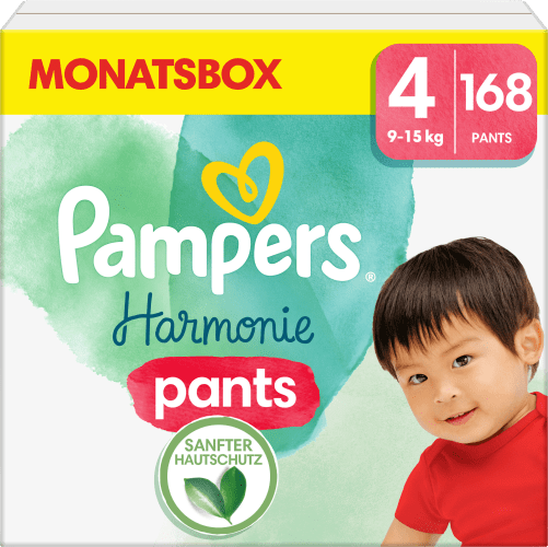 Baby Pants Harmonie Gr.4 Maxi (9-15 kg), Monatsbox, 168 St