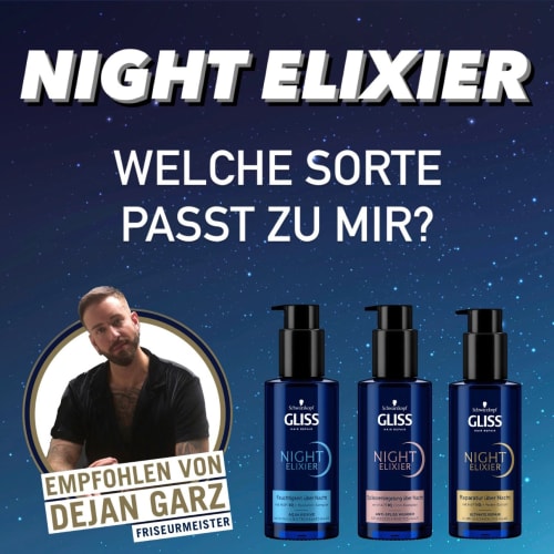 Elixier Wunder, Haarkur 100 ml Night Anti-Spliss