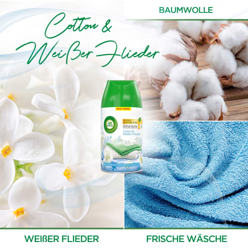 Lufterfrischer Freshmatic Cotton & Weißer Flieder 250 Nachfüllpack, ml