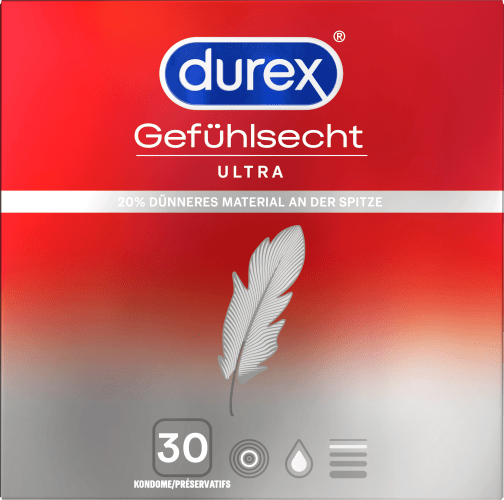 Kondome Gefühlsecht Ultra, Breite 30 52mm, St