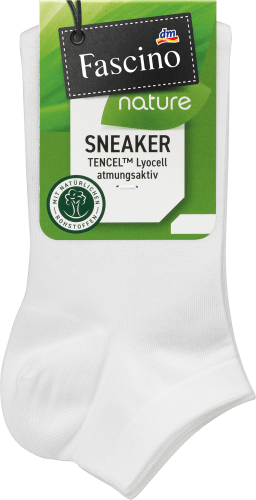 Sneaker mit TENCEL™ Lyocell, Gr. 35-38, weiß, 1 St