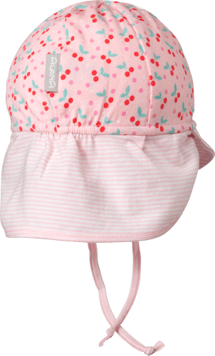 Baby Mütze, 46/47, rosa, St Gr. mit 1 Bio-Baumwolle