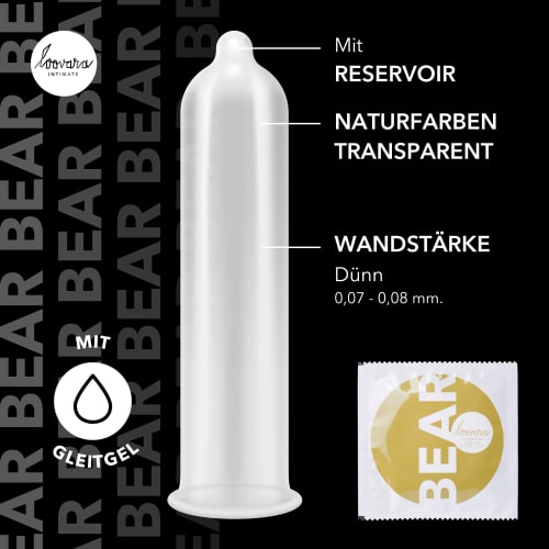 Bear, St Kondome 60mm, Breite 42