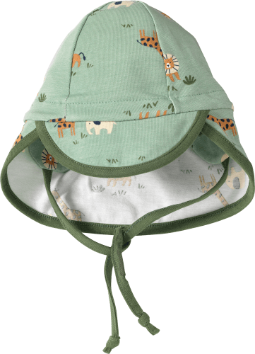 Baby Mütze, Gr. 44/45, mit Bio-Baumwolle, grün, 1 St