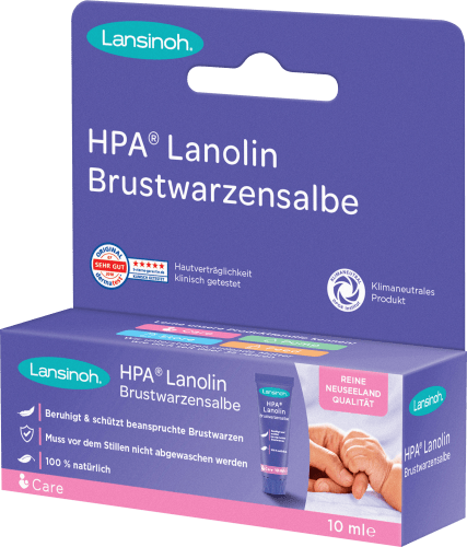 Brustwarzensalbe Lanolin, 10 ml