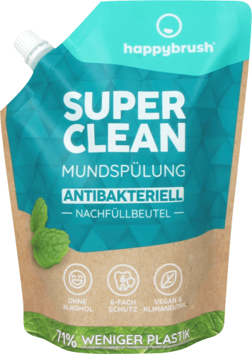Mundspülung Super Clean ml Nachfüllpack, 750