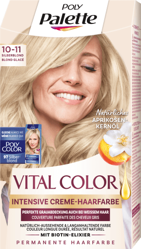 Silberblond, 1 Haarfarbe Color Vital 10-11 St