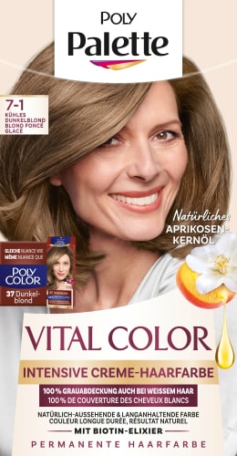 Haarfarbe Vital Color 7-1 Kühles Dunkelblond, 1 St