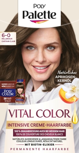 Haarfarbe Color Vital 1 St 6-0 Hellbraun,