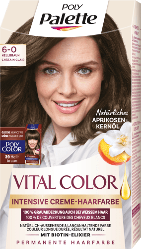 Haarfarbe Color Vital 1 St 6-0 Hellbraun,