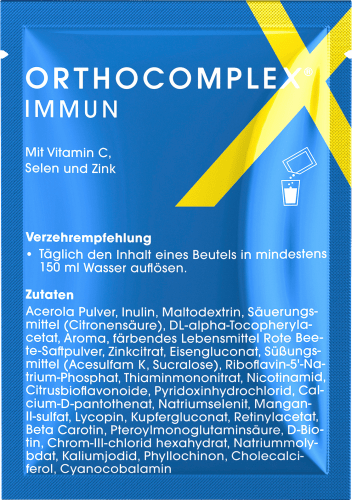 Immun Sachets mit St, Selen g & Vitamin 300 C, Zink 30