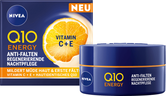 Q10 Energy, 50 Anti Nachtcreme Falten ml