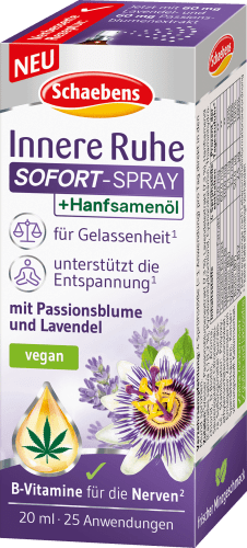 Ruhe Sofort-Spray, Innere ml 20