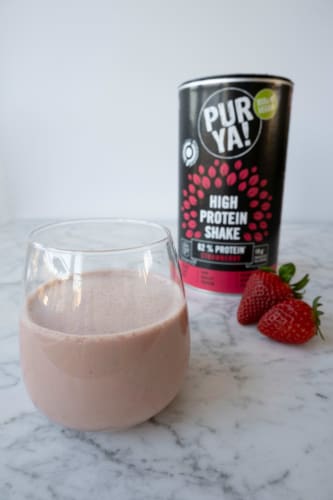 Protein, High Strawberry, Proteinpulver g 62% 500