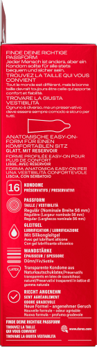 Kondome Gefühlsecht Classic, Breite 16 56mm, St