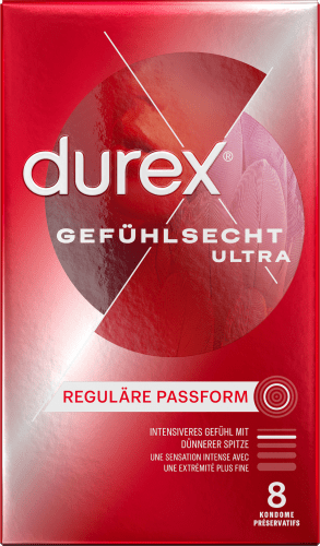 Kondome Gefühlsecht Ultra, St 54mm, 8 Breite