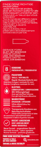 Kondome Gefühlsecht Ultra, Breite 54mm, 8 St
