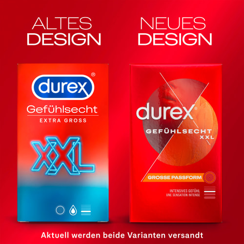 Kondome Gefühlsecht XXL, Breite 8 60mm, St