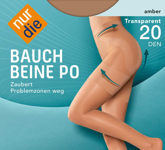 Strumpfhose Bauch-Beine-Po St amber 20 38/40, 1 Gr. DEN,